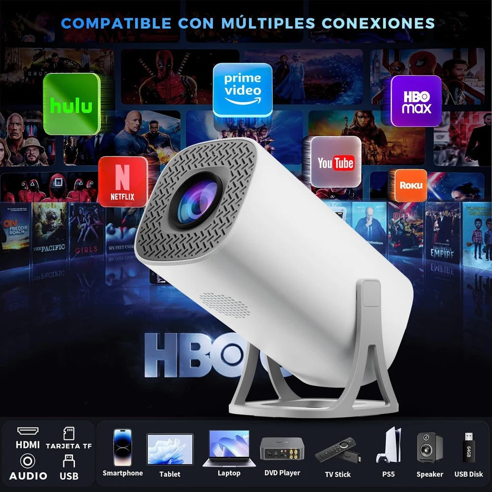 4k Ultra FHD Portable Smart Projector