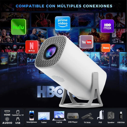 4k Ultra FHD Portable Smart Projector