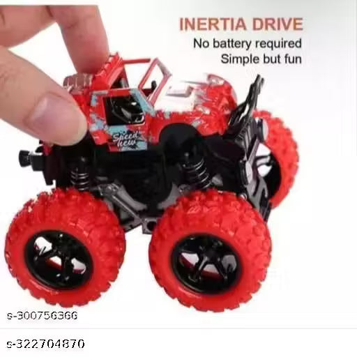 2 PCS Monster Truck Friction Powered Cars Toys