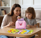 Talking Flash Cards for Kids – Preschool Learning Toy - Random Colour (Blue/Pink) – Qty: 1